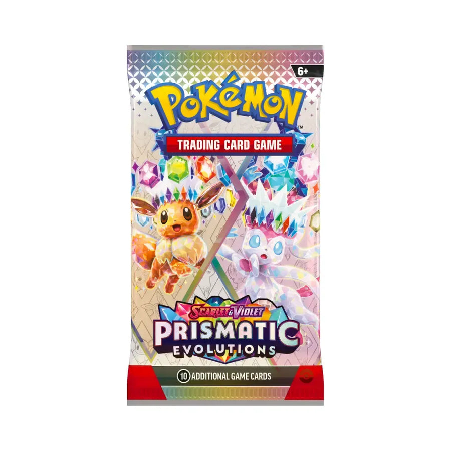 Pokémon Prismatic Evolutions boosterpaket, engelskt (SV8.5)