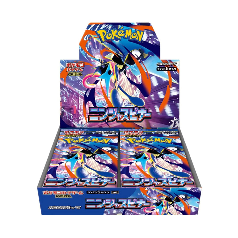 Pokémon Ninja Spinner Booster Box, japansk utgåva (M4)