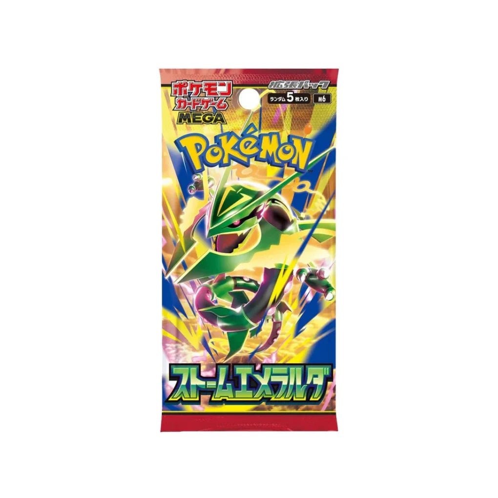 Pokémon Storm Emeralda boosterpaket, japanskt (M6)