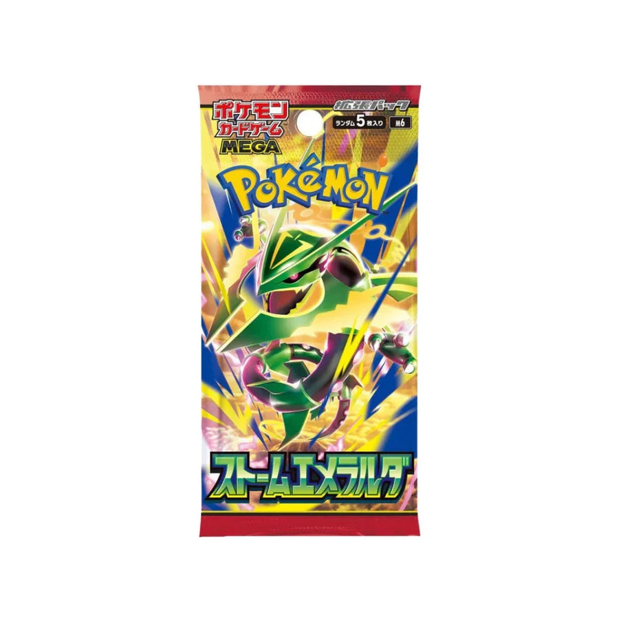 Pokémon Storm Emeralda boosterpaket, japanskt (M6)