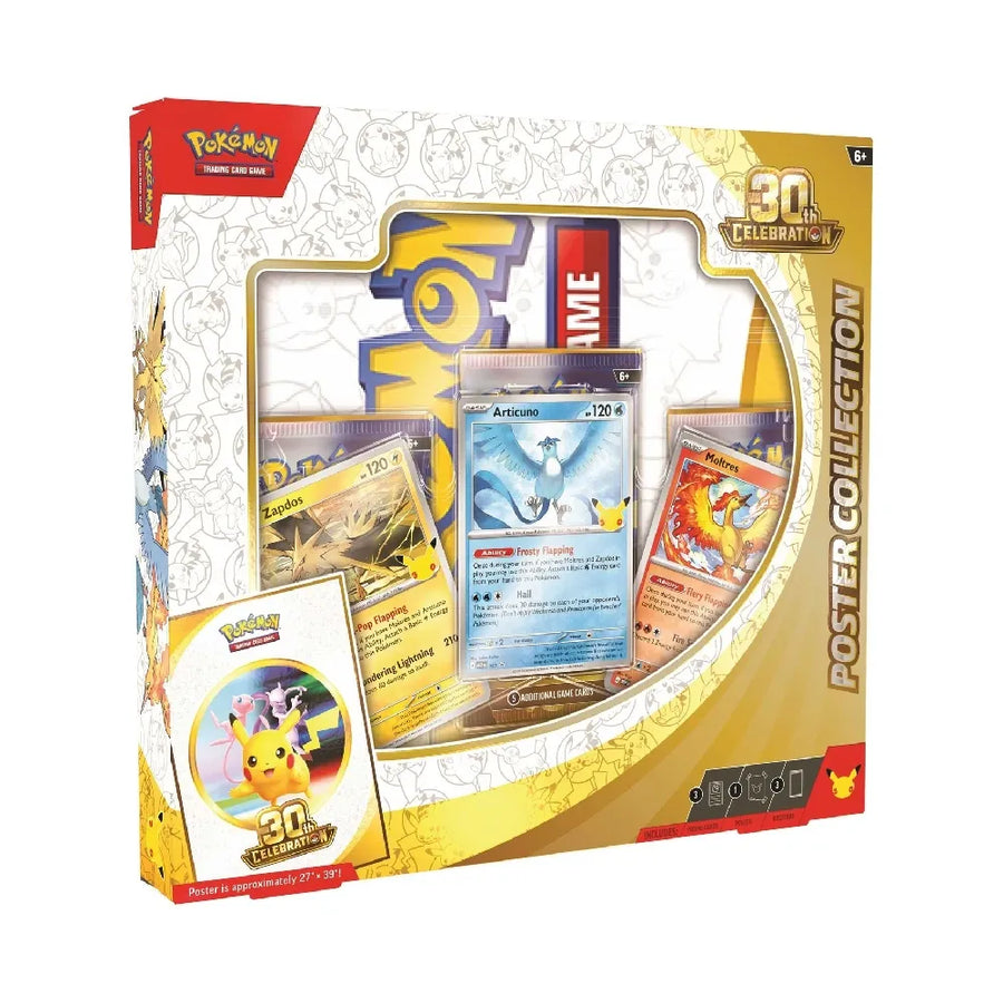 Pokémon TCG: 30th Celebration Poster Collection, engelsk utgåva